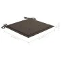 Sillas comedor de jardín y cojines 4 uds madera maciza acacia de , Sillas de jardín - Ref: Foro24-3078328, Precio: 311,37 €, ...