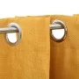 Blackout curtains with linen look eyelets 2 pcs yellow 140x175 cm by vidaXL, Curtains and curtains - Ref: Foro24-321192, Pric...