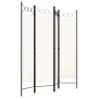 Divider screen with 4 panels white 160x180 cm by vidaXL, Room dividers - Ref: Foro24-320706, Price: 42,07 €, Discount: %
