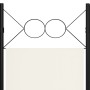 Biombo divisor de 4 paneles blanco 160x180 cm de vidaXL, Divisores de ambientes - Ref: Foro24-320706, Precio: 40,87 €, Descue...