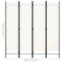 Divider screen with 4 panels white 160x180 cm by vidaXL, Room dividers - Ref: Foro24-320706, Price: 42,07 €, Discount: %