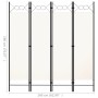 Trennwand mit 4 Paneelen weiß 160x180 cm von vidaXL, Raumteiler - Ref: Foro24-320706, Preis: 42,58 €, Rabatt: %