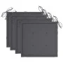 Sillas de comedor jardín con cojines 3 uds madera maciza acacia de , Sillas de jardín - Ref: Foro24-3060781, Precio: 250,28 €...