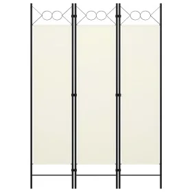 Trennwand mit 3 Paneelen weiß 120x180 cm von vidaXL, Raumteiler - Ref: Foro24-320699, Preis: 35,33 €, Rabatt: %