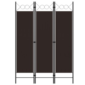 3-teiliger brauner Raumteiler 120x180 cm von vidaXL, Raumteiler - Ref: Foro24-320700, Preis: 34,59 €, Rabatt: %