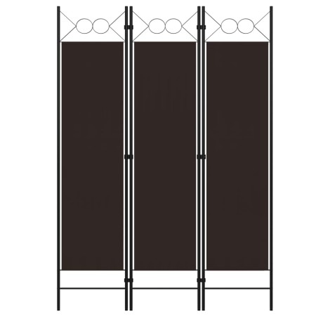 Brown 3-panel room divider screen 120x180 cm by vidaXL, Room dividers - Ref: Foro24-320700, Price: 34,59 €, Discount: %