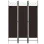 3-teiliger brauner Raumteiler 120x180 cm von vidaXL, Raumteiler - Ref: Foro24-320700, Preis: 34,59 €, Rabatt: %