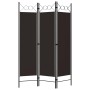 Brown 3-panel room divider screen 120x180 cm by vidaXL, Room dividers - Ref: Foro24-320700, Price: 34,59 €, Discount: %