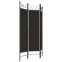 3-teiliger brauner Raumteiler 120x180 cm von vidaXL, Raumteiler - Ref: Foro24-320700, Preis: 34,59 €, Rabatt: %