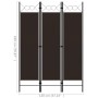 Brown 3-panel room divider screen 120x180 cm by vidaXL, Room dividers - Ref: Foro24-320700, Price: 34,59 €, Discount: %