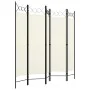 Divider screen with 5 panels white 200x180 cm by vidaXL, Room dividers - Ref: Foro24-320707, Price: 47,60 €, Discount: %
