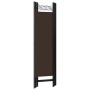 Biombo divisor de 5 paneles marrón 200x180 cm de vidaXL, Divisores de ambientes - Ref: Foro24-320708, Precio: 51,41 €, Descue...