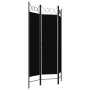 Black 3-panel room divider screen 120x180 cm by vidaXL, Room dividers - Ref: Foro24-320702, Price: 32,05 €, Discount: %