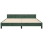 Dunkelgrüner Samtbettrahmen mit Kopfteil 180x200 cm von , Betten und Lattenroste - Ref: Foro24-3125650, Preis: 304,92 €, Raba...
