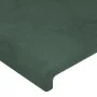 Dark green velvet bed frame with headboard 180x200 cm by , Beds and slatted bases - Ref: Foro24-3125650, Price: 282,89 €, Dis...