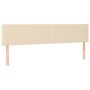 Box spring bed with cream fabric mattress 180x200 cm by , Beds and slatted bases - Ref: Foro24-3126666, Price: 592,88 €, Disc...