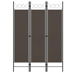 Biombo divisor de 3 paneles gris antracita 120x180 cm de vidaXL, Divisores de ambientes - Ref: Foro24-320701, Precio: 36,05 €...
