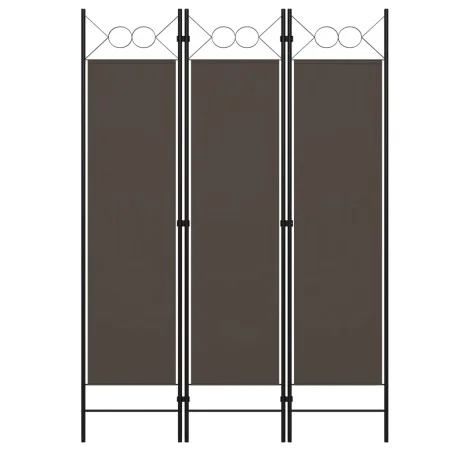 Anthracite gray 3-panel divider screen 120x180 cm by vidaXL, Room dividers - Ref: Foro24-320701, Price: 35,33 €, Discount: %