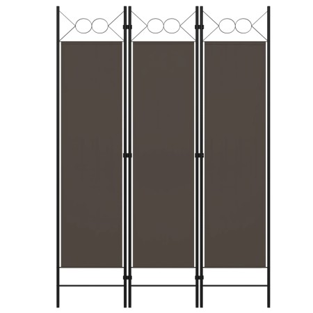 Biombo divisor de 3 paneles gris antracita 120x180 cm de vidaXL, Divisores de ambientes - Ref: Foro24-320701, Precio: 30,89 €...