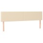 Box spring bed with cream fabric mattress 180x200 cm by , Beds and slatted bases - Ref: Foro24-3140478, Price: 576,41 €, Disc...