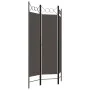 Anthracite gray 3-panel divider screen 120x180 cm by vidaXL, Room dividers - Ref: Foro24-320701, Price: 35,33 €, Discount: %