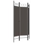 Biombo divisor de 3 paneles gris antracita 120x180 cm de vidaXL, Divisores de ambientes - Ref: Foro24-320701, Precio: 30,89 €...
