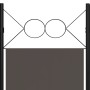 Biombo divisor de 3 paneles gris antracita 120x180 cm de vidaXL, Divisores de ambientes - Ref: Foro24-320701, Precio: 30,89 €...