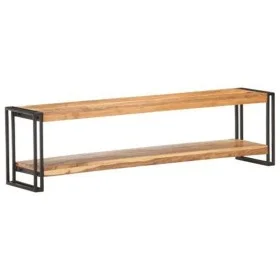Mueble de TV de madera maciza de acacia 150x30x40 cm by , TV Furniture - Ref: Foro24-320792, Price: 167,38 €, Discount: %