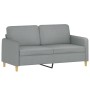 Juego de sofás con cojines 3 piezas tela gris claro von , Sofas - Ref: Foro24-3202094, Preis: 495,13 €, Rabatt: %