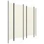 5-teiliger weißer Raumteiler 250x180 cm von vidaXL, Raumteiler - Ref: Foro24-320723, Preis: 49,39 €, Rabatt: %