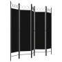 Divider screen with 5 panels black 200x180 cm by vidaXL, Room dividers - Ref: Foro24-320710, Price: 48,50 €, Discount: %