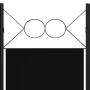 Divider screen with 5 panels black 200x180 cm by vidaXL, Room dividers - Ref: Foro24-320710, Price: 48,50 €, Discount: %