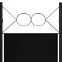 Divider screen with 5 panels black 200x180 cm by vidaXL, Room dividers - Ref: Foro24-320710, Price: 49,45 €, Discount: %