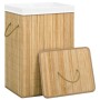Bamboo laundry basket 2 sections 72 l by vidaXL, Laundry baskets - Ref: Foro24-320739, Price: 34,33 €, Discount: %