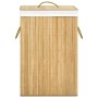 Bamboo laundry basket 2 sections 72 l by vidaXL, Laundry baskets - Ref: Foro24-320739, Price: 34,33 €, Discount: %