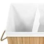 Wäschekorb aus Bambus, 2 Abschnitte, 72 l von vidaXL, Wäschekörbe - Ref: Foro24-320739, Preis: 44,73 €, Rabatt: %