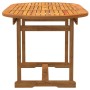 Juego comedor de jardín 5 pzas madera maciza acacia y textileno by , Garden sets - Ref: Foro24-3279266, Price: 577,01 €, Disc...