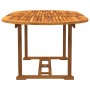 Garden dining set 5 pieces solid acacia wood and textilene by , Garden sets - Ref: Foro24-3279258, Price: 612,94 €, Discount: %