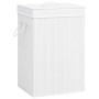 Bambus-Wäschekorb 2-teilig weiß 72 l von vidaXL, Wäschekörbe - Ref: Foro24-320743, Preis: 41,53 €, Rabatt: %