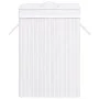 Bamboo laundry basket 2 sections white 72 l by vidaXL, Laundry baskets - Ref: Foro24-320743, Price: 46,92 €, Discount: %