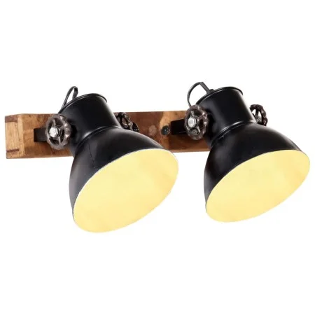 Black industrial wall lamp 45x25 cm E27 by vidaXL, Lamps - Ref: Foro24-320513, Price: 64,40 €, Discount: %