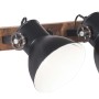 Schwarze industrielle Wandleuchte 45x25 cm E27 von vidaXL, Lampen - Ref: Foro24-320513, Preis: 65,64 €, Rabatt: %