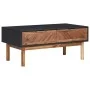 Couchtisch aus massivem Akazienholz und MDF, 90 x 50 x 40 cm von vidaXL, Couchtisch - Ref: Foro24-289908, Preis: 110,99 €, Ra...
