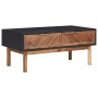 Solid acacia wood and MDF coffee table 90x50x40 cm by vidaXL, Coffee table - Ref: Foro24-289908, Price: 112,11 €, Discount: %