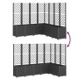Pflanzgefäß mit schwarzem PP-Gitter 160x160x140 cm von , Töpfe und Pflanzgefäße - Ref: Foro24-367883, Preis: 321,33 €, Rabatt: %