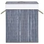 Bamboo laundry basket 2 sections gray 100 l by vidaXL, Laundry baskets - Ref: Foro24-320742, Price: 31,67 €, Discount: %