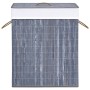 Wäschekorb aus Bambus 2-teilig grau 100 l von vidaXL, Wäschekörbe - Ref: Foro24-320742, Preis: 32,92 €, Rabatt: %