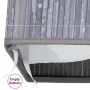 Bamboo laundry basket 2 sections gray 100 l by vidaXL, Laundry baskets - Ref: Foro24-320742, Price: 31,67 €, Discount: %