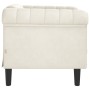 Cream velvet armchair by , Sofas - Ref: Foro24-372572, Price: 153,56 €, Discount: %