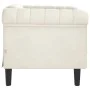 Sillón de terciopelo color crema de , Sofás - Ref: Foro24-372572, Precio: 160,37 €, Descuento: %